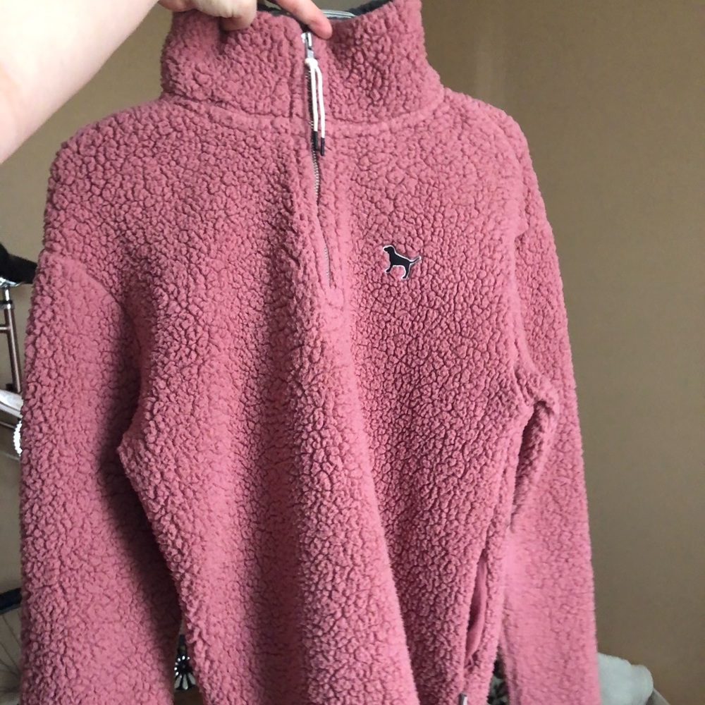 Pink hoodie